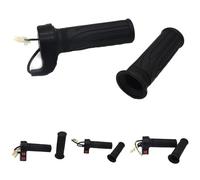 Poignée d'accélérateur de vélo électrique avec interrupteur de vitesse/marche arrière, plastique ABS + construction en caoutchouc, longueur 11 cm pour montage de vélo électrique et scooter