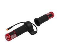 Poignée d'accélérateur électrique à papillon en alliage d'aluminium - Guidon avec amélioration de la sécurité de conduite pour SmartGyro Kukirin Feimi (Rouge)