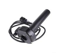 Poignée d'accélérateur électrique pour vélo Sur Ron pour Light Bee, accélérateur Hall en alliage 6061 de 22,2 mm avec étanche, contrôle linéaire de la puissance, noir, longueur 145 mm (fibre de