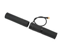 Poignée d'Accélérateur en Caoutchouc pour Vélo électrique de qualité Supérieure, Demi-rotation Divisée, Adaptée aux Guidons 12 V-72 V, Accélérateur Rotatif avec Joint étanche