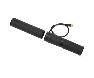 Poignée d'Accélérateur en Caoutchouc pour Vélo électrique de qualité Supérieure, Demi-rotation Divisée, Adaptée aux Guidons 12 V-72 V, Accélérateur Rotatif avec Joint étanche