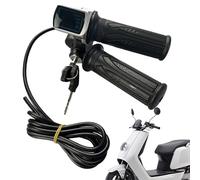 Poignée d'accélérateur - Poignée d'accélérateur de qualité supérieure - Poignée d'accélérateur de vélo - Poignée de commande simple - Accélération douce pour de meilleures performances - Motos