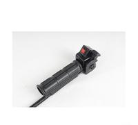 Poignée d'accélérateur pour débroussailleuse à dos, accessoires de machines de jardin avec câble de 47 cm et tube ondulé, levier de commande en plastique pour sac à dos, tondeuses à gazon et scies à