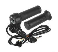 Poignée d'accélérateur pour scooter électrique avec verrouillage électrique et réglage de la vitesse - Compatible avec les modèles Dolphin Trike, gauche/droite réglable, aluminium et plastique