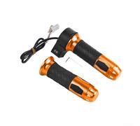 Poignée d'accélérateur pour scooter électrique, tricycle et vélo avec corps en ABS étanche et poignée ergonomique confortable pour la régulation de la vitesse (doré)
