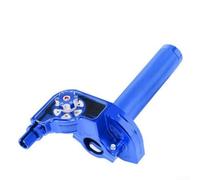 Poignée d'accélérateur pour vélo de rue 22 mm facile à installer (bleu)