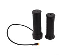 Poignée d'accélérateur pour vélo électrique côté droit avec connecteur étanche à 3 broches pour entrée de contrôleur de vélo électrique 12 V à 72 V