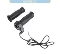 Poignée D'accélérateur pour Vélo et Scooter électrique, Câble de Contrôle de Vitesse, 12V 24V 36V 48V, Universel, Noir