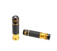 Poignée d'accélérateur rotative pour motos et vélos électriques avec construction en alliage d'aluminium CNC et design ergonomique (doré)