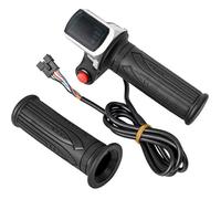 Poignée d'accélérateur universelle pour vélos électriques, compatible avec les scooters à poignée d'accélérateur rotative 36V