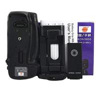 Poignée d'alimentation DSTE MB-D18 avec fonction commande à distance à infrarouge pour appareil photo reflex numérique Nikon D850