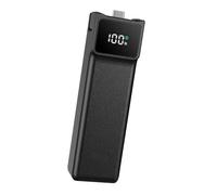 Poignée d'alimentation rechargeable avec crochet intégré et écran numérique pour l'enregistrement vidéo