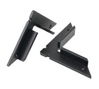 Poignée d'angle droit ergonomique en alliage d'aluminium pour renforcer la précision du travail du bois et la fabrication de meubles