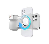 Poignée d'appareil photo pour smartphone - Magnétique rotative et portable - Poignée à selfie pour téléphone portable comme accessoire | Pour une utilisation quotidienne, les voyages, les sports de