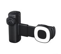 Poignée d'appareil photo sans fil pour téléphone portable avec lumière de remplissage, télécommande amovible, 3 températures de couleur, batterie 750 mAh, charge de type C pour prises de vue
