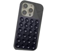Poignée d'aspiration pour téléphone - Support adhésif compact pour smartphones - Exportation de colle avec gobelet à ventouse pour selfies, appels vidéo, utilisation de bureau, création de contenu