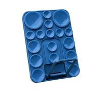 Poignée d'aspiration pour téléphone, ventouse de téléphone en silicone, ventouse adhésive double face - Support d'adsorption puissant, adhésif réglable - Support de téléphone portable