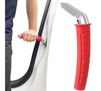 Poignée d'Assistance De Voiture 14,5 x 6,5 cm Pour Personnes Âgées Poignée De Porte Confortable Portable Aide À L'Entrée Sortie Véhicule Silicone Aluminium