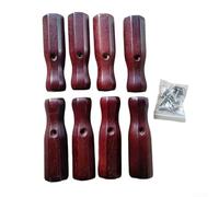 Poignée de baby-foot antidérapante en bois 125 mm (rouge)