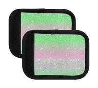 Poignée de bagage légère à texture vive pour valise, sac de courses, 15 x 10,9 cm, Texture lumineuse, Set of 4