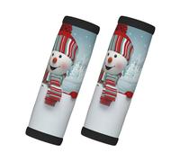 Poignée de bagage motif bonhomme de neige coquin, étiquette d'identification pour valise, accessoire de voyage, avion
