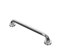 Poignée de barre d'appui douche, 2 pièces, aide à la salle bain, porte-serviettes en acier inoxydable et argent, Support poignée 300/400/500mm, loquet mural Pour Handicapé Seniors(500mm)