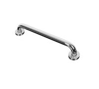 Poignée de barre d'appui douche, 2 pièces, aide à la salle bain, porte-serviettes en acier inoxydable et argent, Support poignée 300/400/500mm, loquet mural Pour Handicapé Seniors(400mm)
