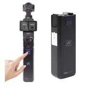 Poignée de batterie à décodage complet pour DJI Osmo Pocket 3 avec port USB C transfert date