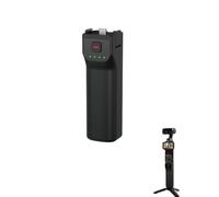 Poignée de batterie compatible avec Insta360 Luan Ultra, batterie externe 5000 mAh avec port USB-C, batterie d'extension longue durée pour caméra d'action, noir
