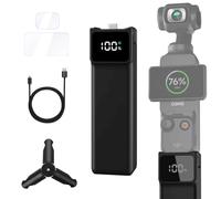 Poignée de batterie Dji Osmo Pocket 3/Pocket 4, poignée de batterie portable 5000 mA, adaptée pour une autonomie prolongée