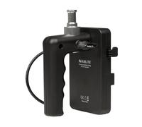Poignée de batterie Nanlite à montage en V avec connecteur DC | ✅ Livraison gratuite à partir de 100 €