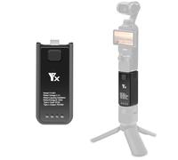 Poignée de batterie pour DJI Osmo Pocket 3, chargeur de caméra d'action plus longue, accessoire de prise en main, batterie de poche 3 légère avec trou de vis pour trépied