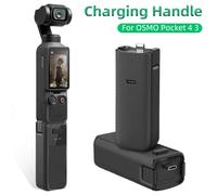 Poignée de batterie pour DJI OSMO Pocket 4 3, support de charge, poignée de maintien pour Pocket4, adaptateur de trépied, accessoires de remplacement