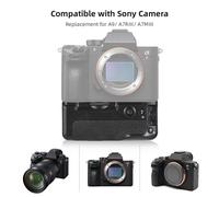 Poignée de batterie verticale VG-C3EMRC avec double emplacement pour batterie, compatible avec les appareils photo Sony A9/A7RⅢ/A7MⅢ