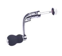 Poignée de bobine de rotation de pêche - poignée de puissance en plastique, bras à manivelle | Remplacement du bouton rotatif pliable, pièces de réparation incluses, ajustement un