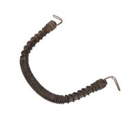 Poignée de Bouilloire en Rotin Tressé U 11-12cm Amovible pour Théière | Poignée Isolante Résistante à L'usure, Design Vintage Brillant, pour Théières en Fonte et Cérémonies de Thé