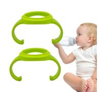 Poignée de bouteille de pépinière,Bouteille d'eau à col large, poignées pour tout-petits, poignée de développement | Accessoires de bouteille d'eau pour la maison, le centre d'apprentissage Aizuoni