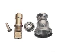 Poignée de bras à bascule en métal pour moulinet Daiwa 8 x 5 Interface de pêche Pièces de rechange Taille 4000 (gris)