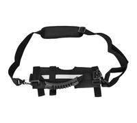 Poignée de cadre de vélo pliable avec sangle d'épaule réglable pour scooter et vélo de montagne, harnais de transport léger