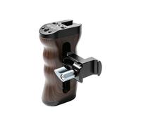 Poignée de Cage de caméra à dégagement Rapide avec Pince de | Poignée profilée et finition d ' aspect bois pour les plates-formes vidéo pendant le tournage mobile