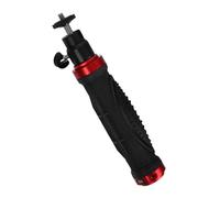 Poignée de Caméra 1/4 Pouce en Alliage D'aluminium et Silicone Noire | Compatible Filetage, Prise Antidérapante, Usage Intérieur et Extérieur