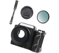 Poignée de caméra sans effort avec mécanisme Snaply On Visibilité de l'écran lors de l'utilisation Bouton déclencheur rotatif Poignée de photographie à libération rapide pour appareils photo de sport