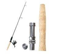 Poignée de canne à pêche Porte-moulinet universel léger | Accessoire de canne à pêche pour bateau Kayak River étang extérieur eau salée eau douce quai rivière lac