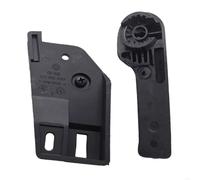 Poignée de Capot Compatible avec VW Golf MK4 1J1823533C 1J1823633A, Levier d'ouverture de Capot (1 Jeu)