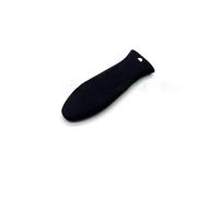 Poignée de casserole, en caoutchouc, protection contre la chaleur, support de poignée en silicone, poêle à frire en fonte et poêles métalliques, 1 pièce, noir, durable et économique
