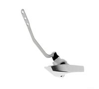 Poignée de chasse d'eau de rechange côté gauche pour K-87115-cp Kit compatible avec la plupart des réservoirs Toto Construction en alliage de zinc Levier à ressort facile à installer soi-même Argenté