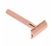 Poignée de Clipper de sécurité, Clipper de sécurité à Double Bord Empêchez l'irritation pour une Utilisation Quotidienne (Or rose)