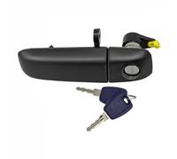 Poignée de coffre avant gauche noir 80/488SC MIRAGLIO pour FIAT PANDA