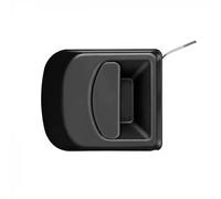 Electric Life Poignée de porte avant gauche AL80486 pour Iveco Daily IV noir plastique