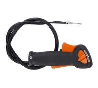 Poignée de commande d'accélérateur - AIMOONSA - Compatible Stihl FS120/FS200/FS250 - Noir - 18,5×8 cm - Remplacement OEM